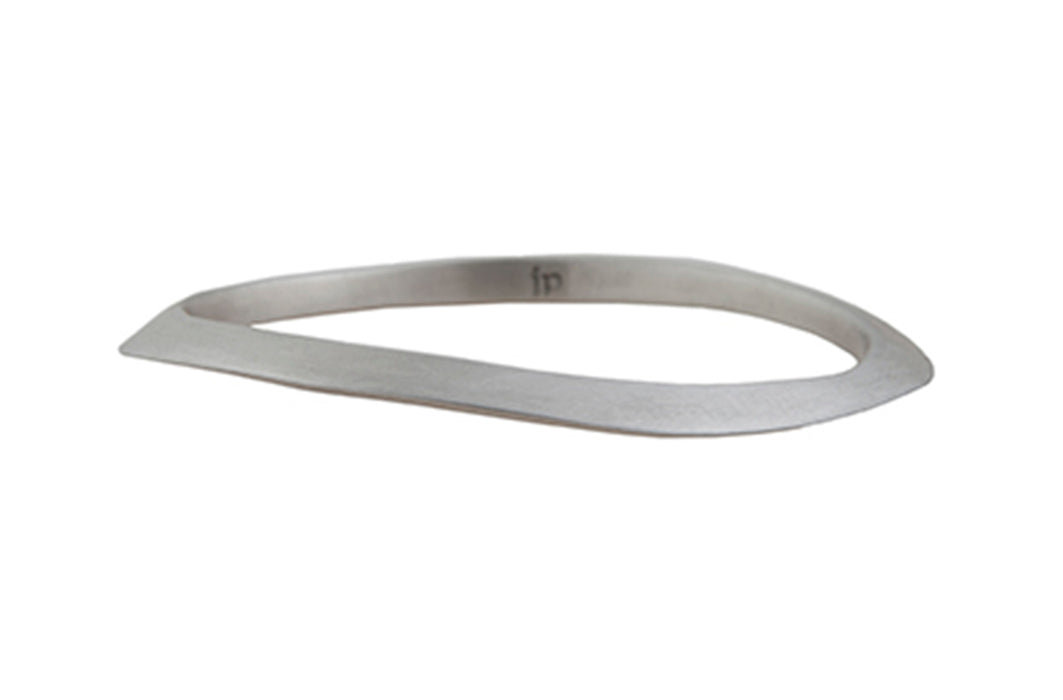 Montauk Bangle in Sterling Silver, Small