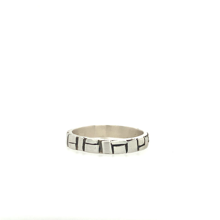 Cobble Hill Ring in Sterling Silver