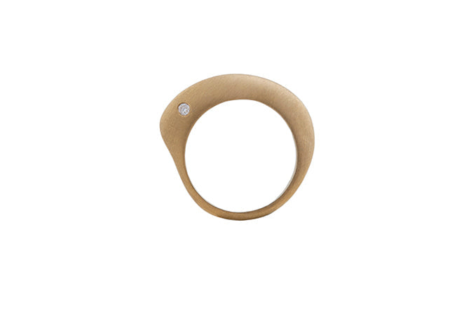 Montauk Ring in 14K Green Gold